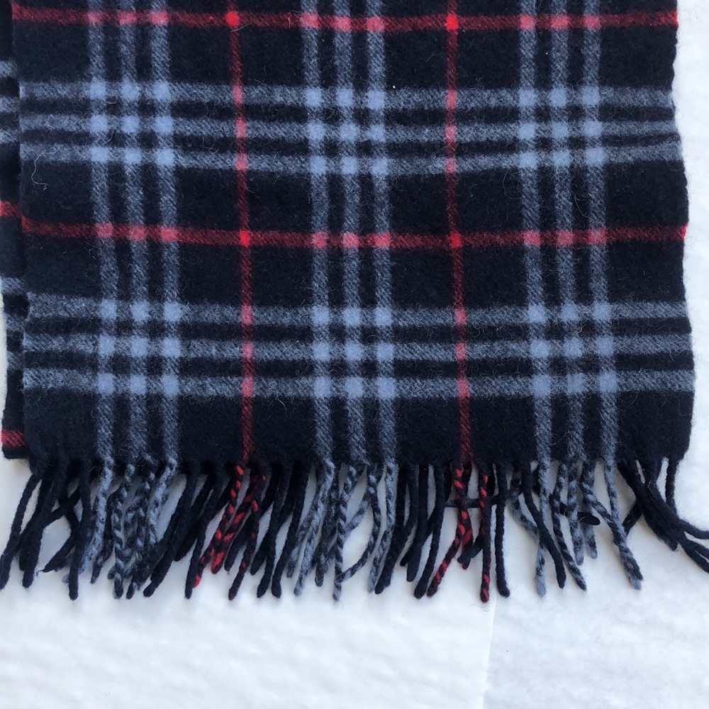 Vintage Burberry Made in England 100% Cashmere